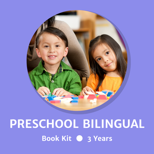 Bilingual Preschool 3 Book Kit
