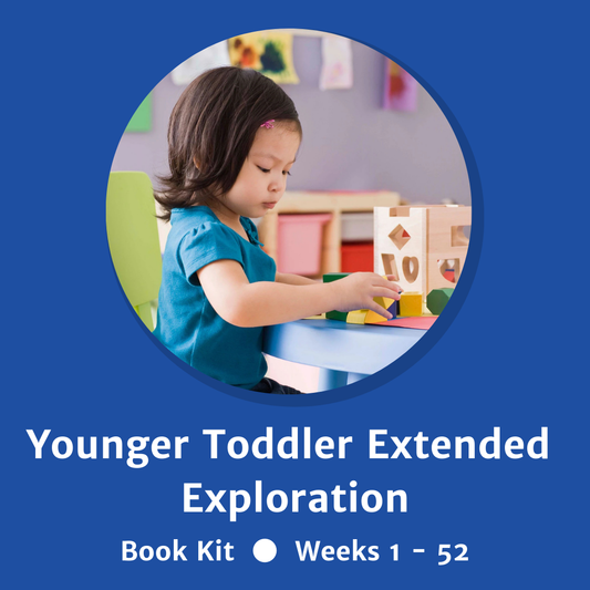 Younger Toddler Extended Exploration Book Kit: FULL YEAR