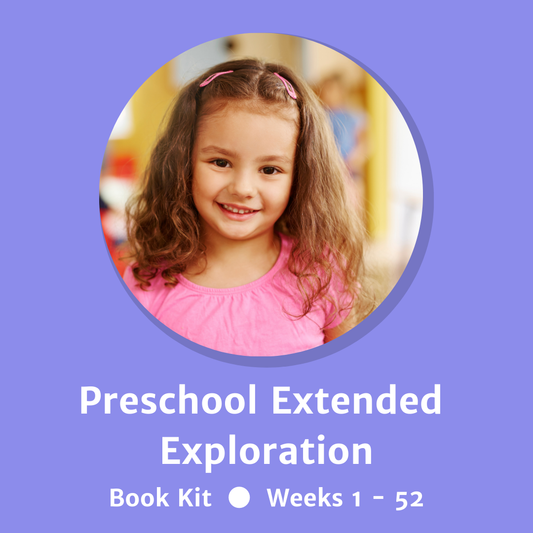 Preschool 3 Extended Exploration Book Kit: FULL YEAR