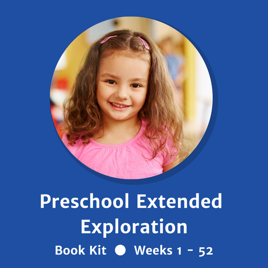 Preschool 3 Extended Exploration Book Kit: FULL YEAR